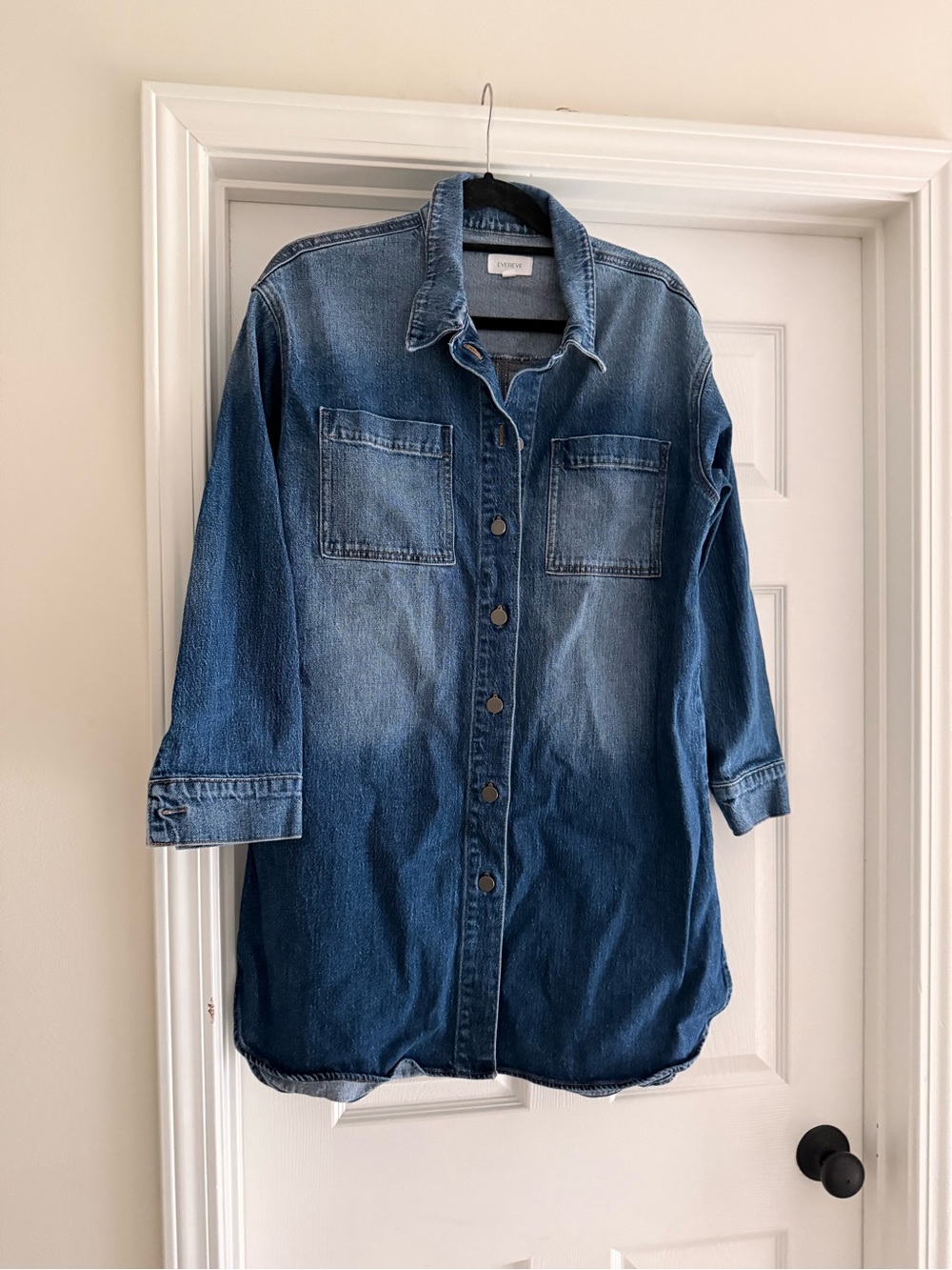 Evereve Denim shirt dress